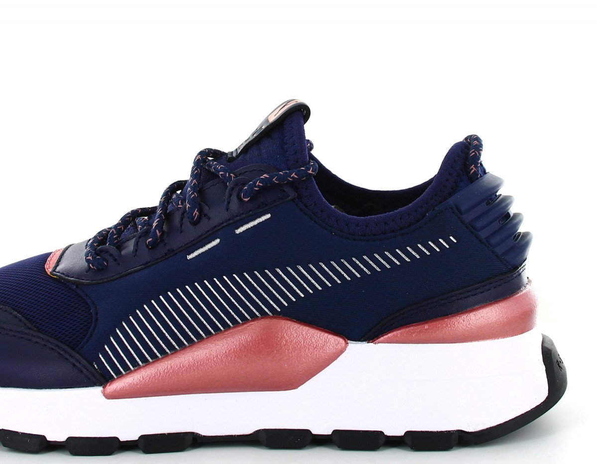 Puma RS-0 trophy bleu marine rose gold