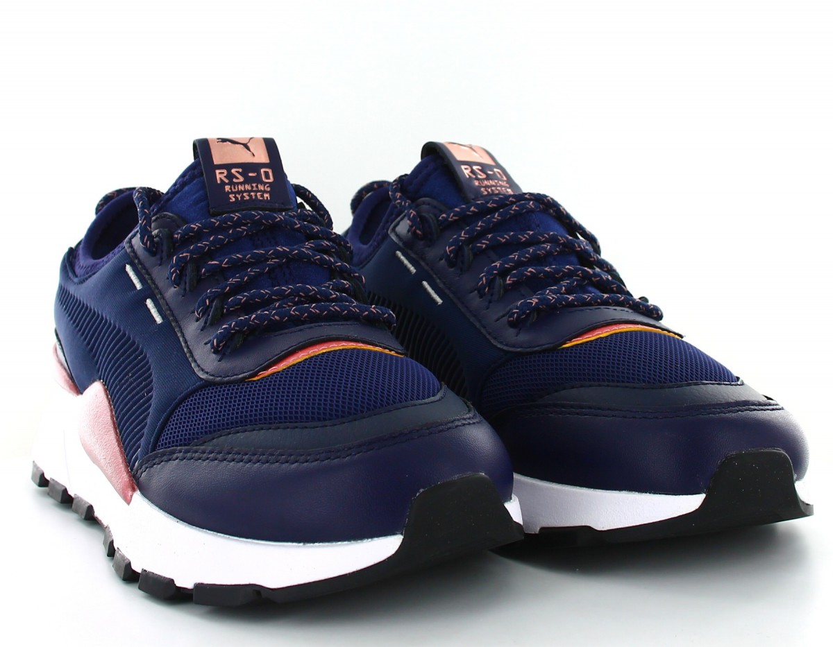 Puma RS-0 trophy bleu marine rose gold