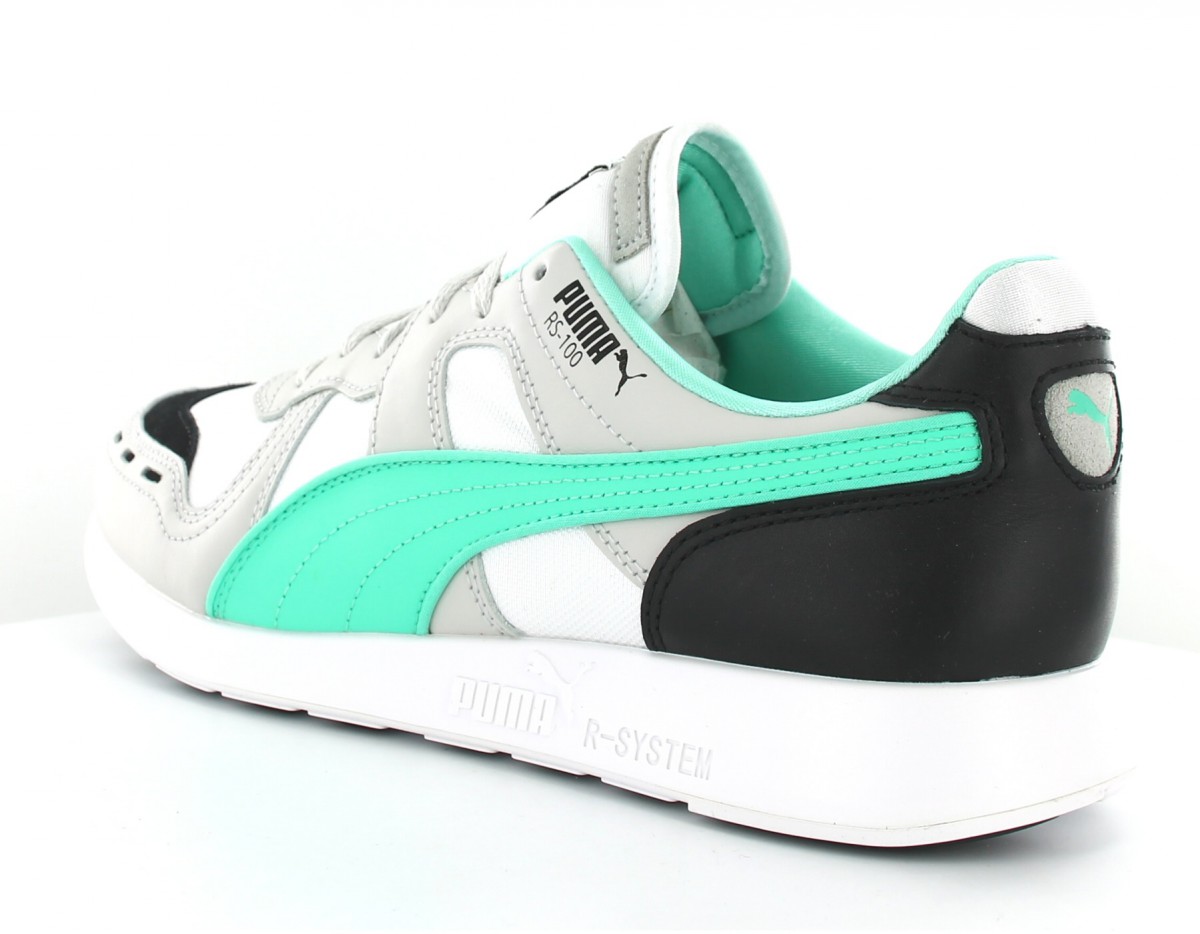 Puma RS100 Re-invention gray violet-biscay green-white