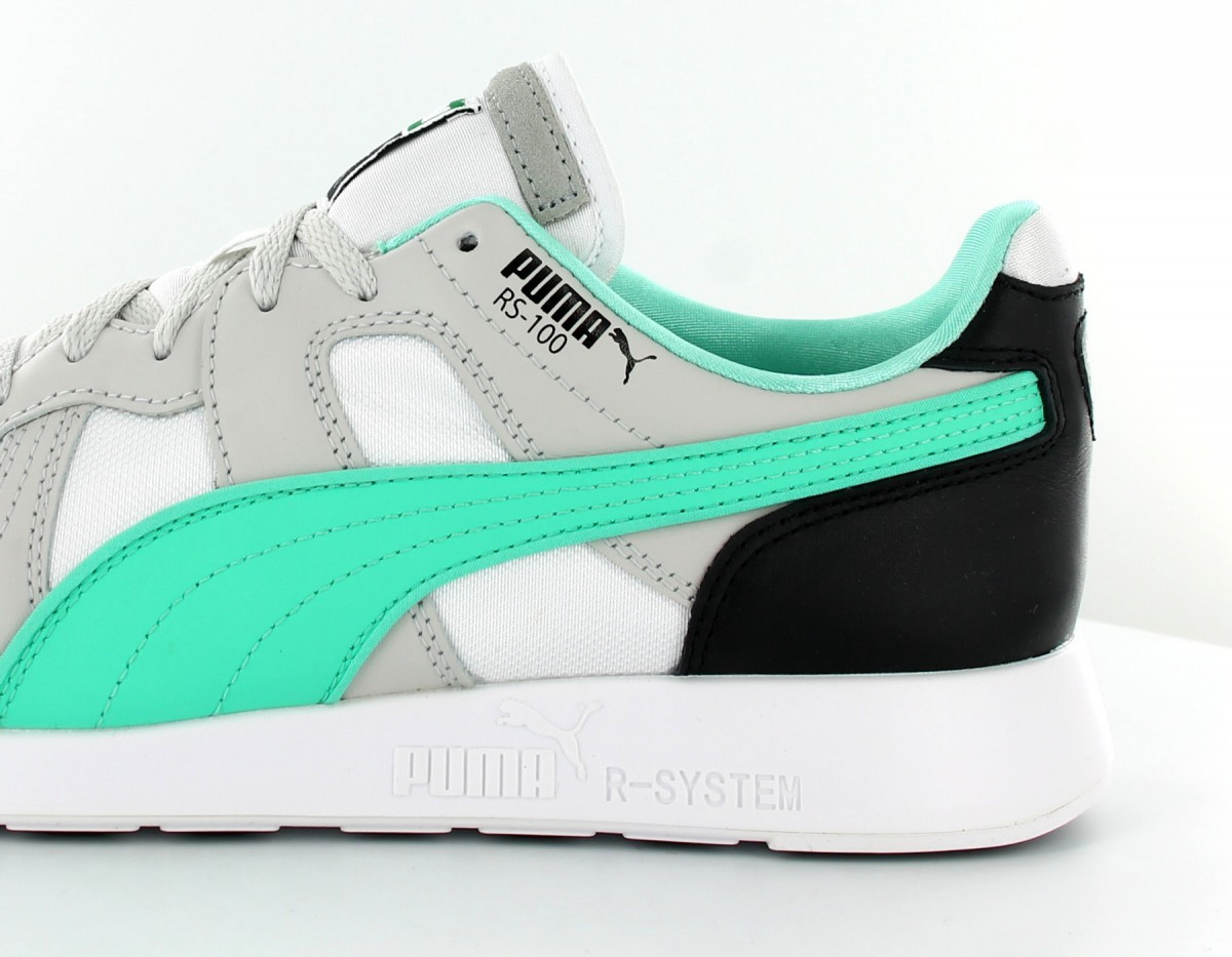 Puma RS100 Re-invention gray violet-biscay green-white