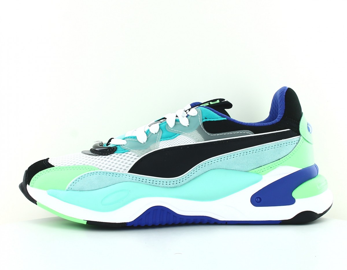 Puma Rs 2k internet exploring blanc noir vert bleu turquoise