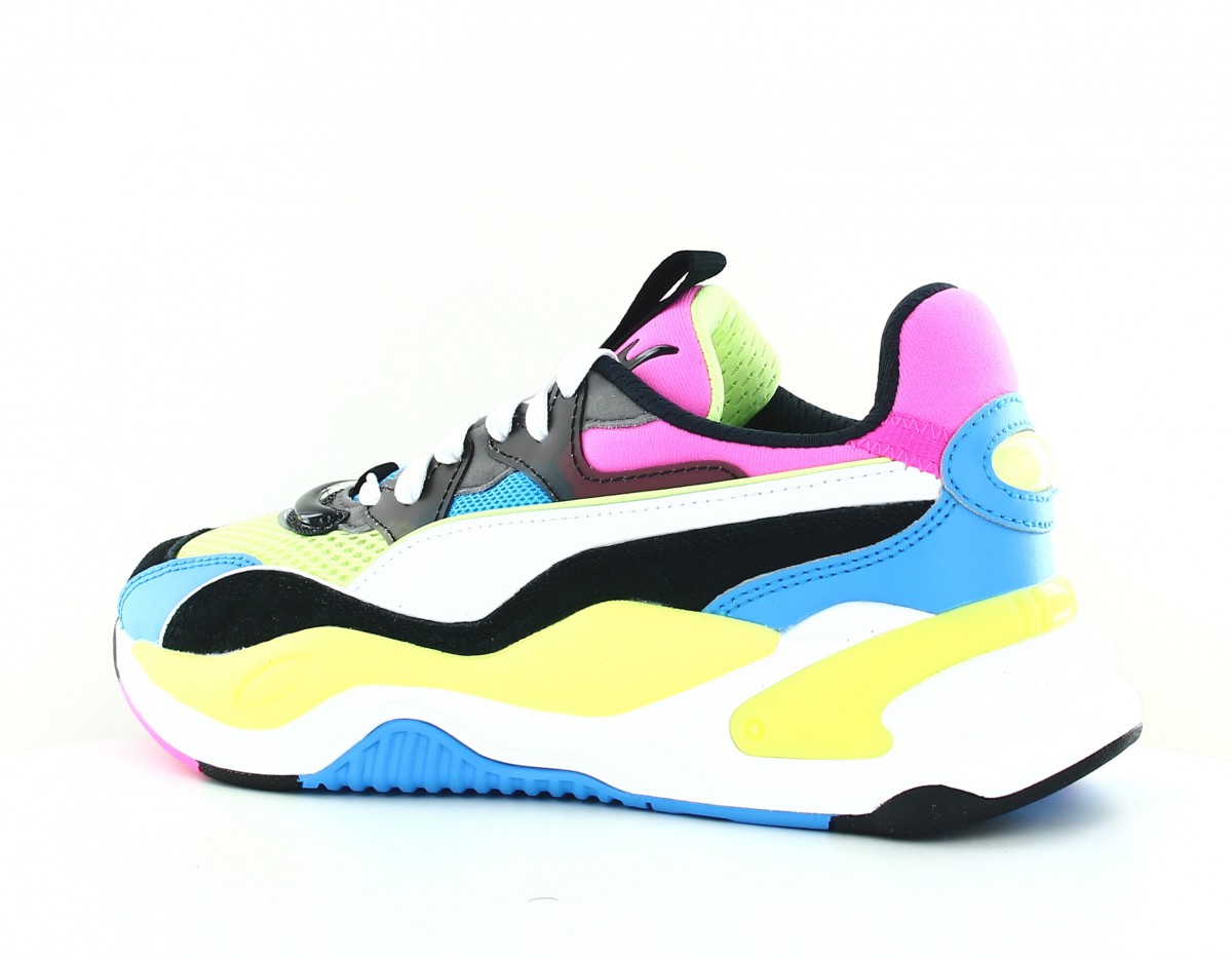 Puma Rs 2k internet exploring jaune fluo blanc multicolor