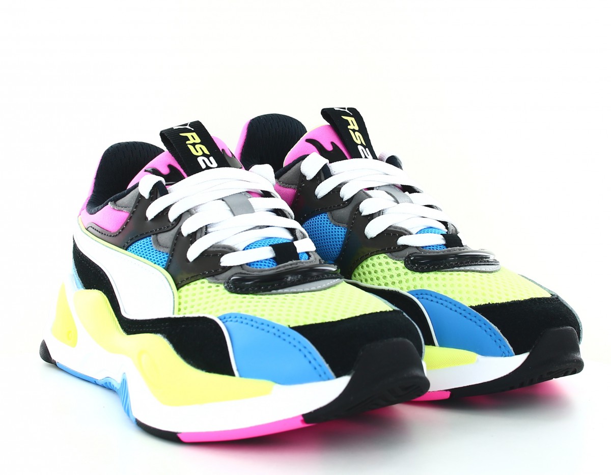 Puma Rs 2k internet exploring jaune fluo blanc multicolor