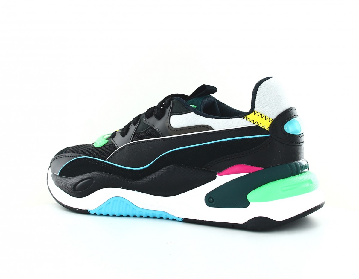 Puma Rs 2k internet exploring noir noir bleu vert jaune