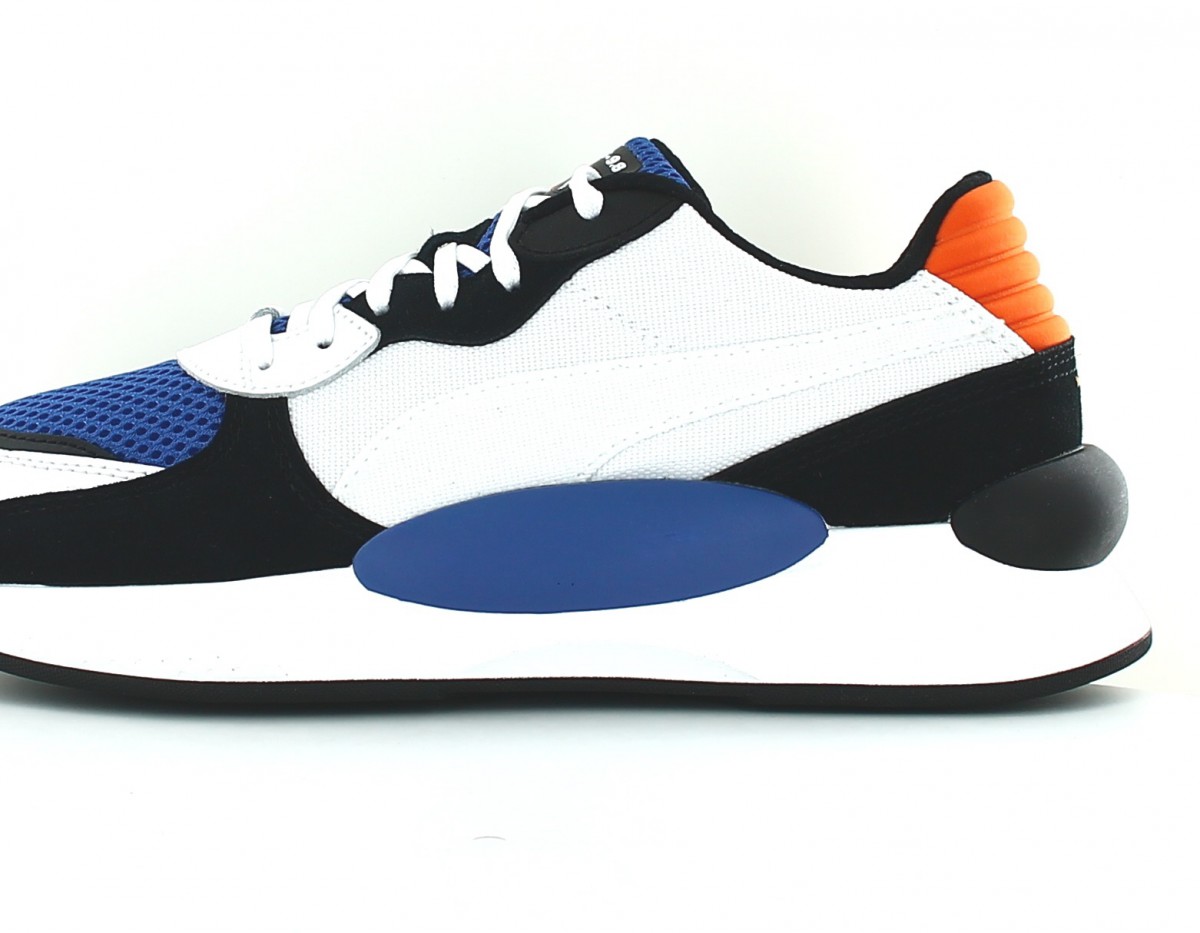 Puma RS 9.8 space blanc bleu noir orange