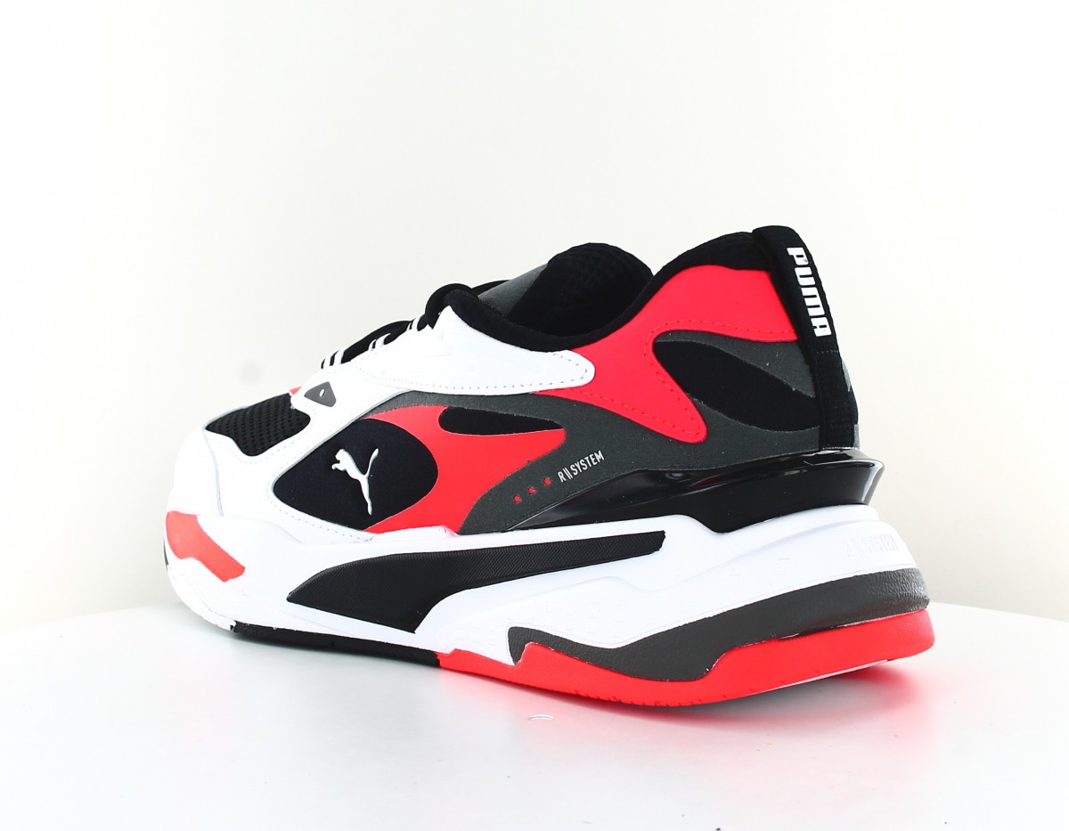 Puma Rs fast intro blanc noir gris infrared