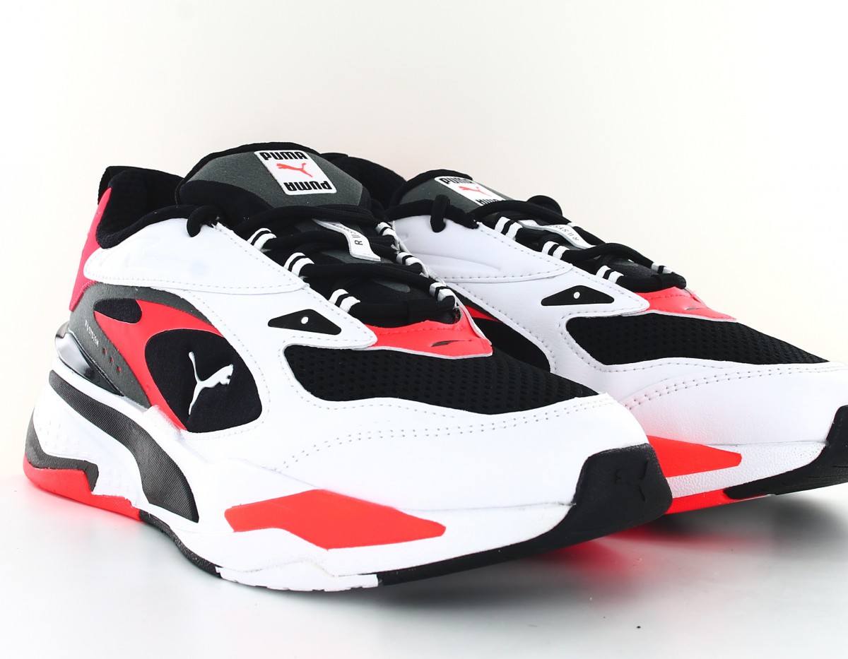 Puma Rs fast intro blanc noir gris infrared