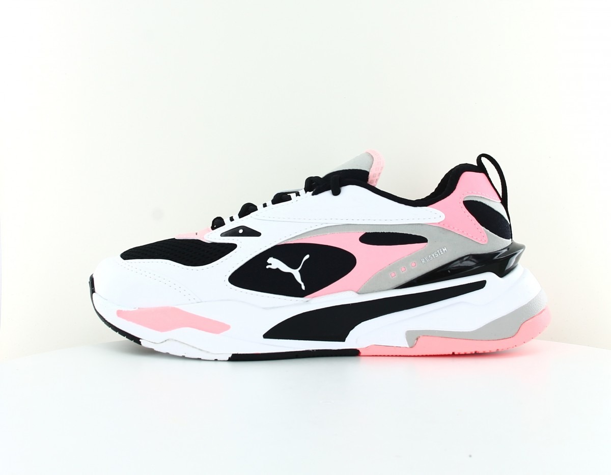 Puma Rs fast intro blanc noir gris rose pêche