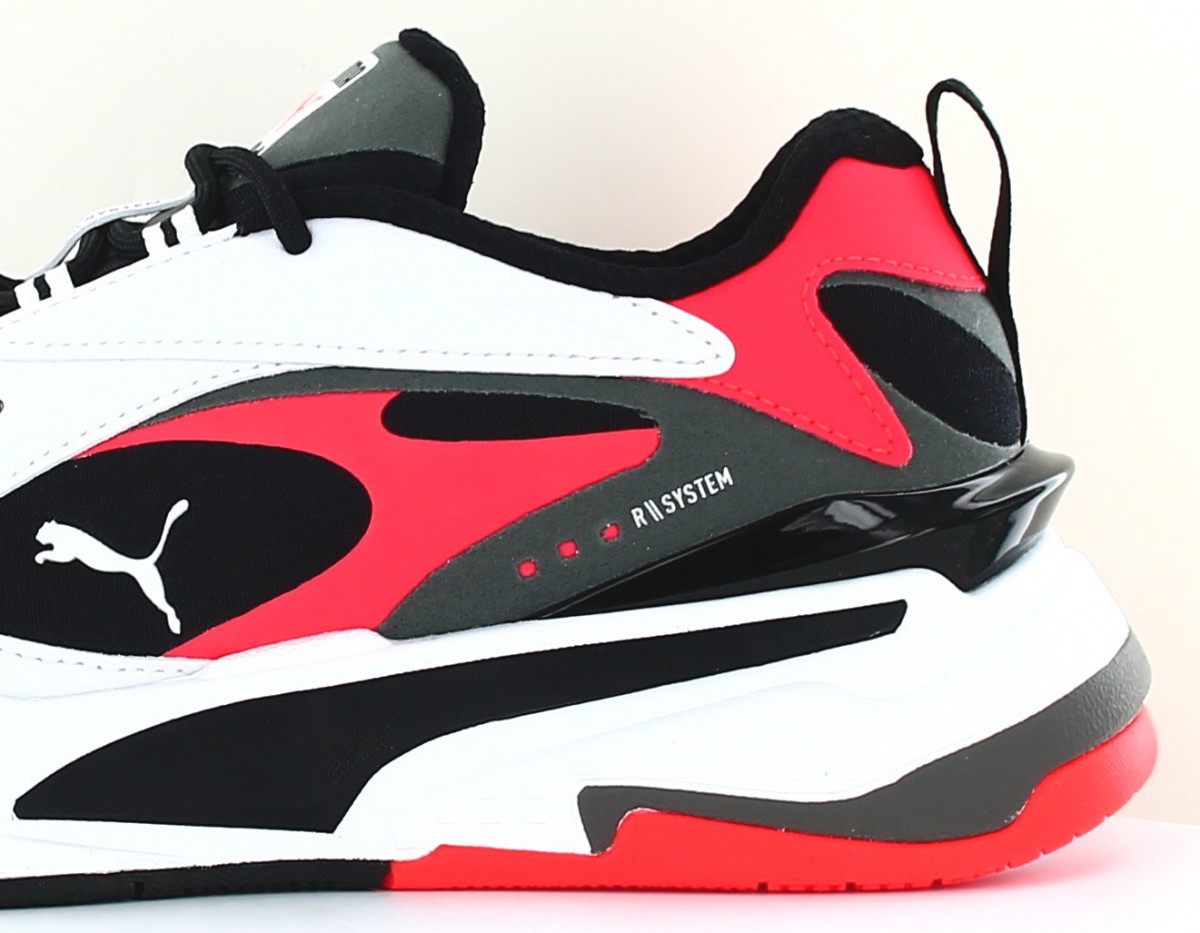 Puma Rs fast intro junior blanc noir gris infrared