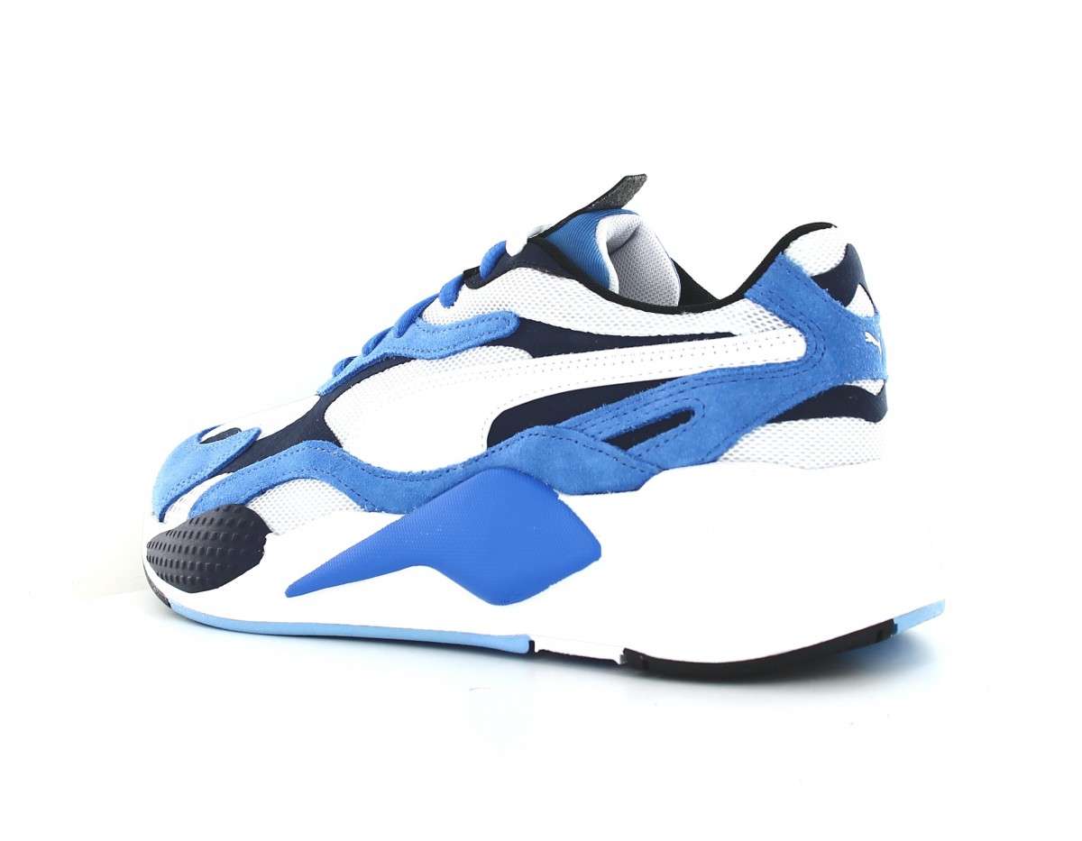 Puma Rsx 3 play bleu blanc noir