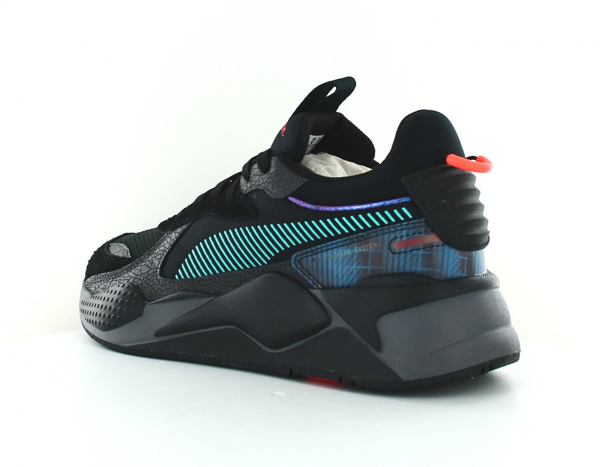 Puma RS X blade runner noir noir turquoise 