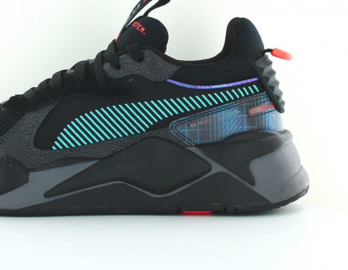 Puma RS X blade runner noir noir turquoise 