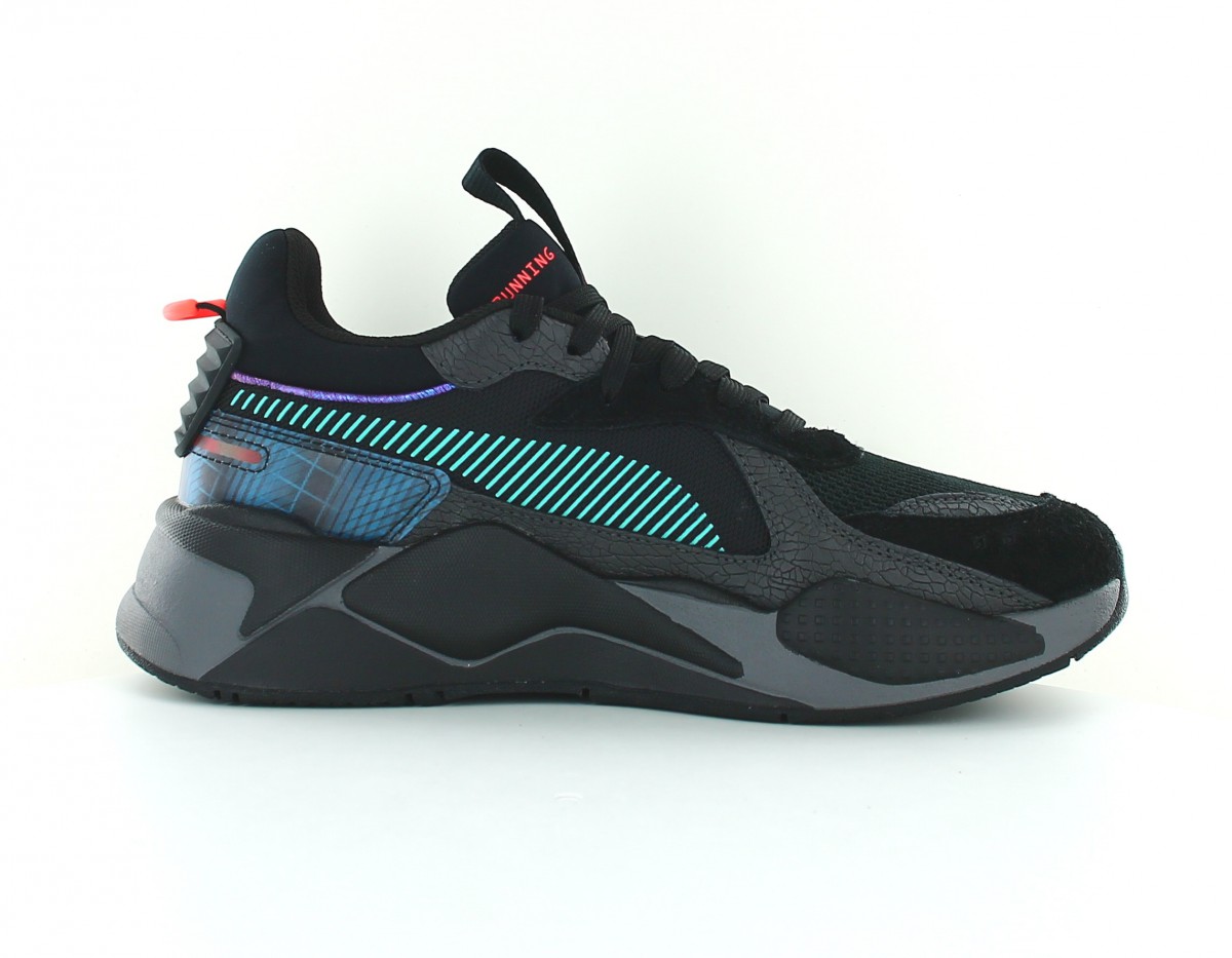 Puma RS X blade runner noir noir turquoise 