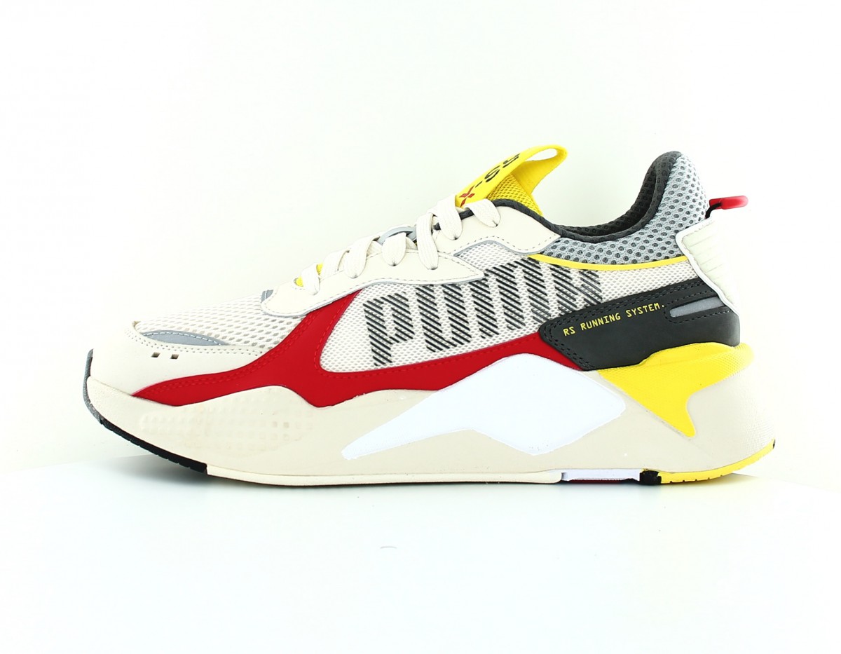 Puma RS-X bold beige gris rouge jaune