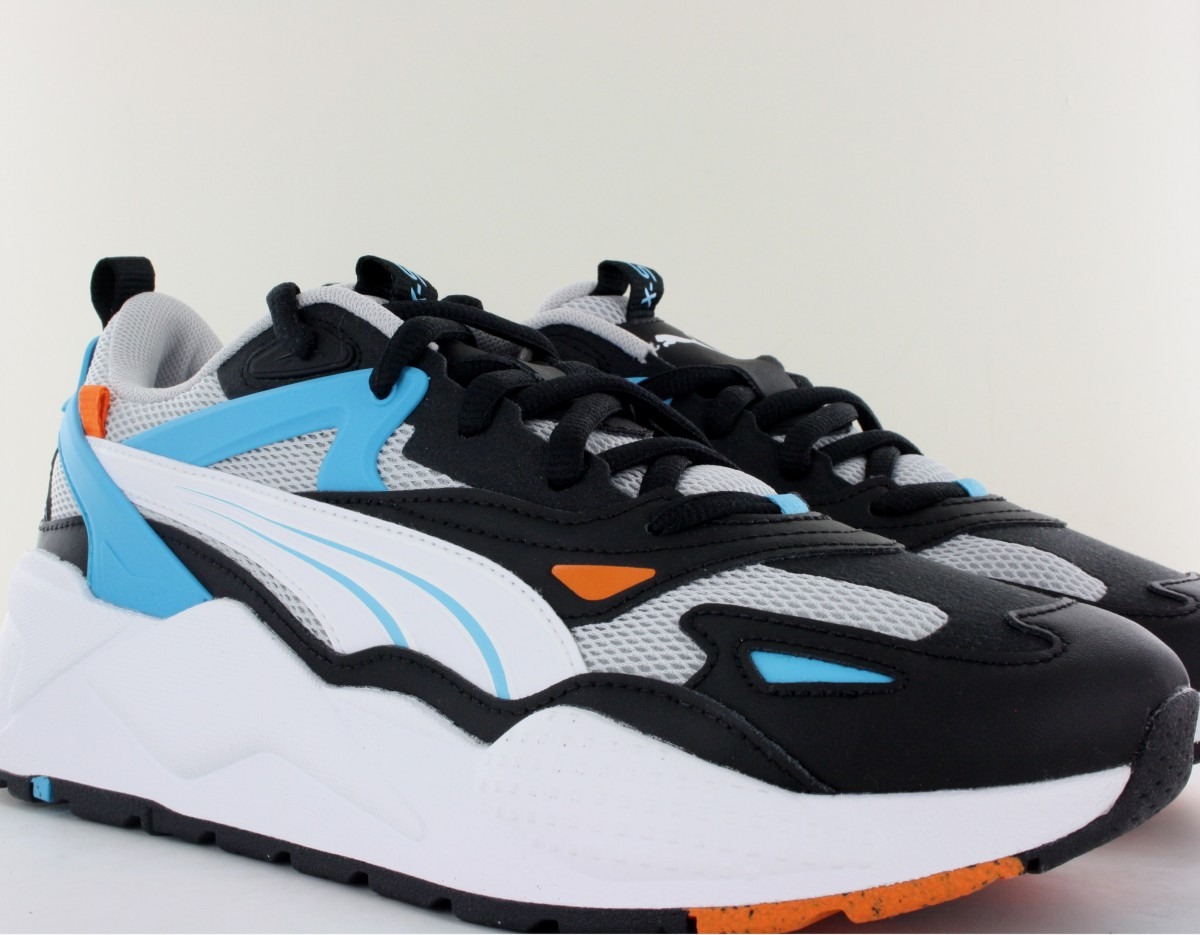 Puma Rs x efekt noir blanc bleu ciel orange