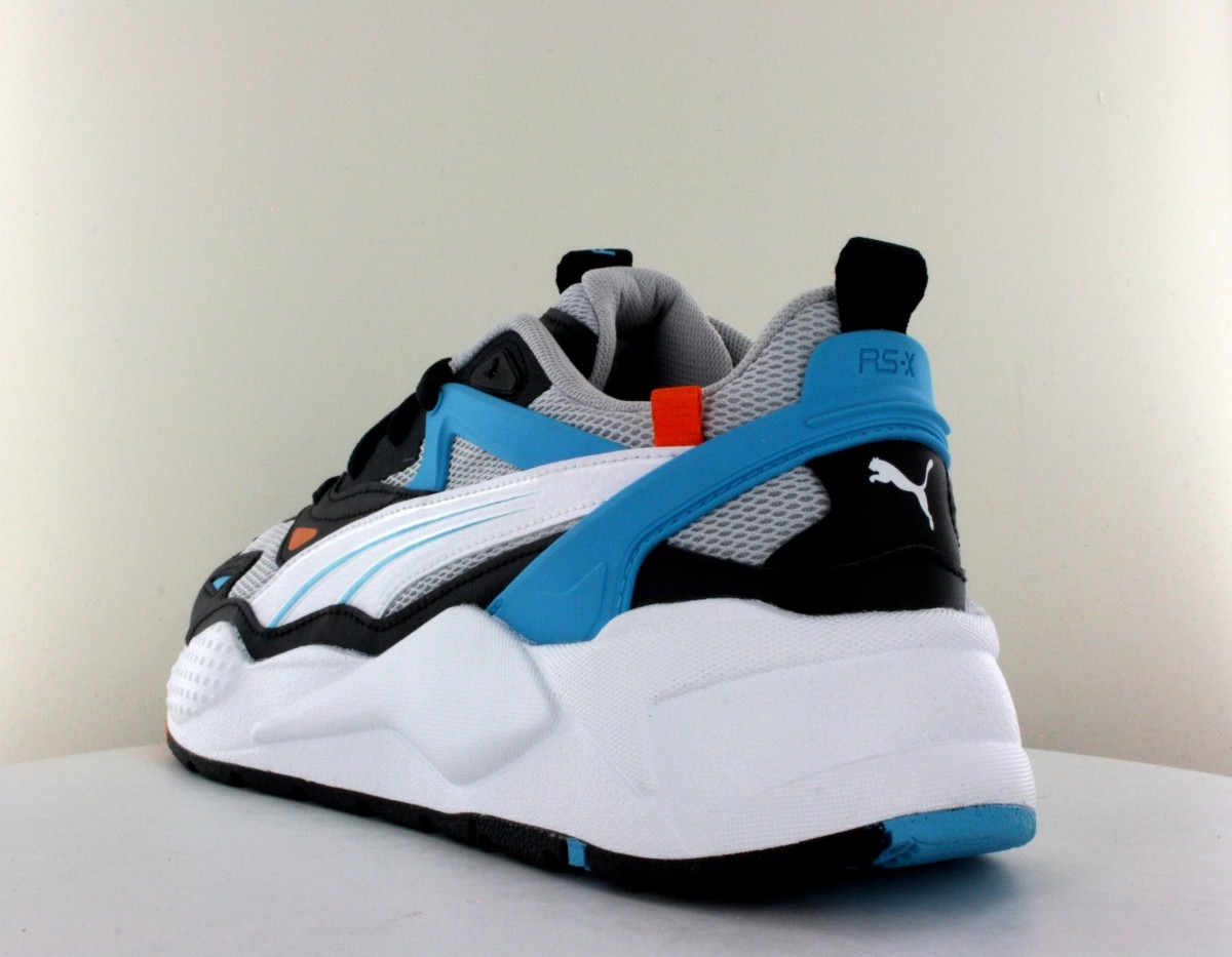 Puma Rs x efekt noir blanc bleu ciel orange