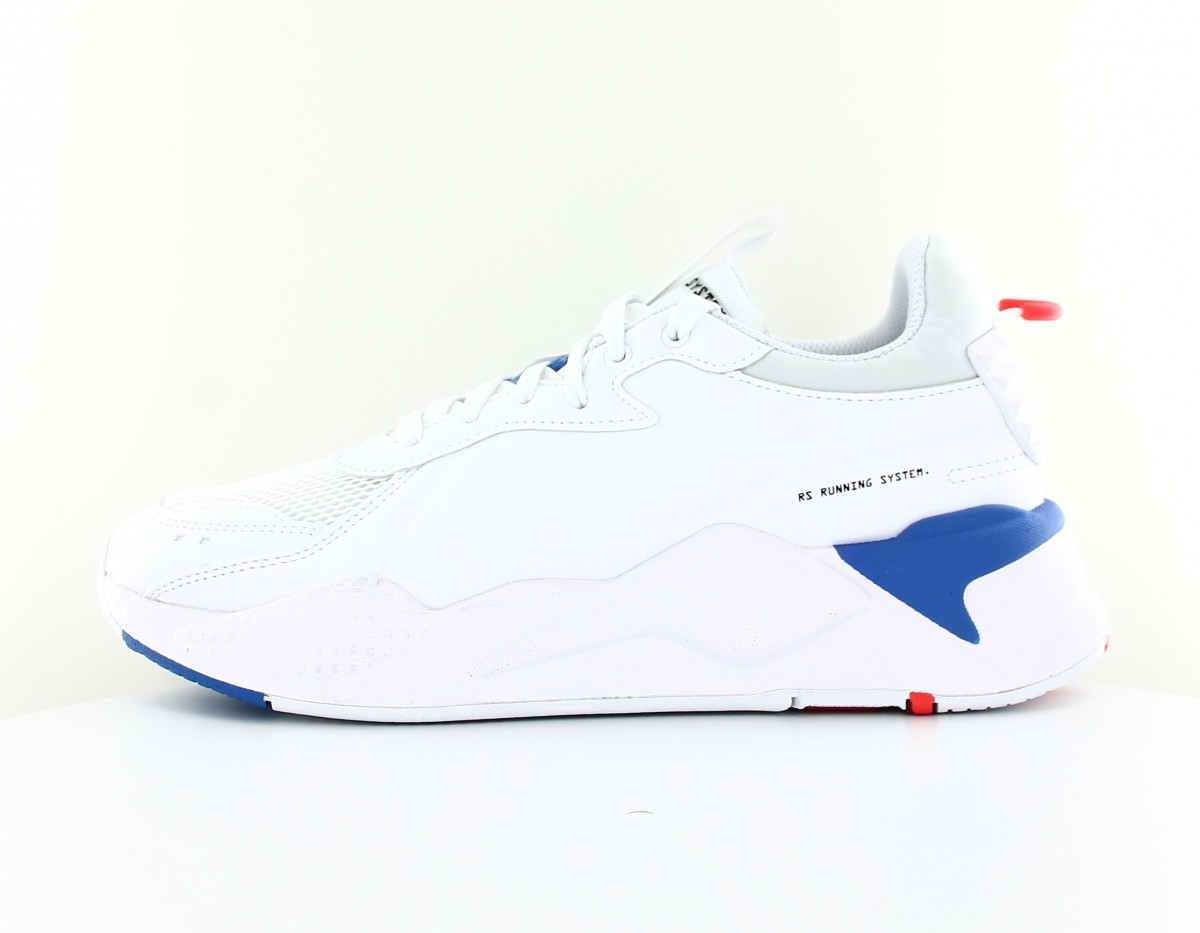 Puma Rsx master blanc bleu rouge