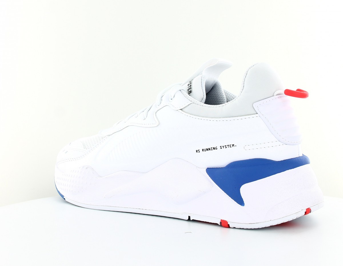 Puma Rsx master blanc bleu rouge