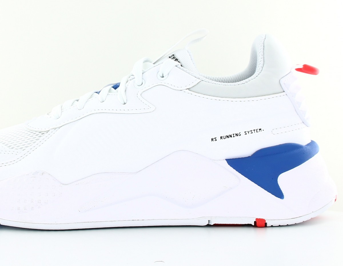 Puma Rsx master blanc bleu rouge