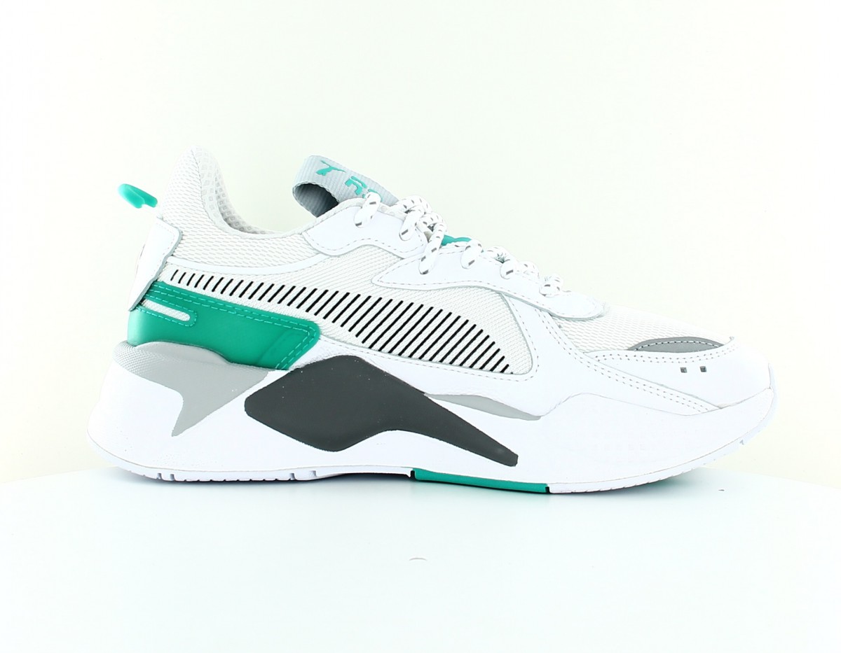 Puma RS X mercedes blanc turquoise gris