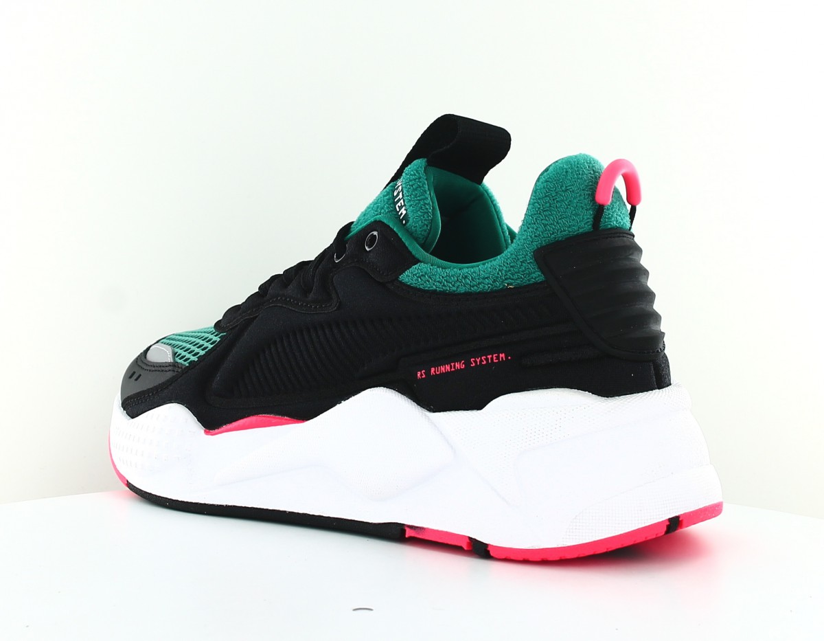 Puma RS-X soft case noir vert rose