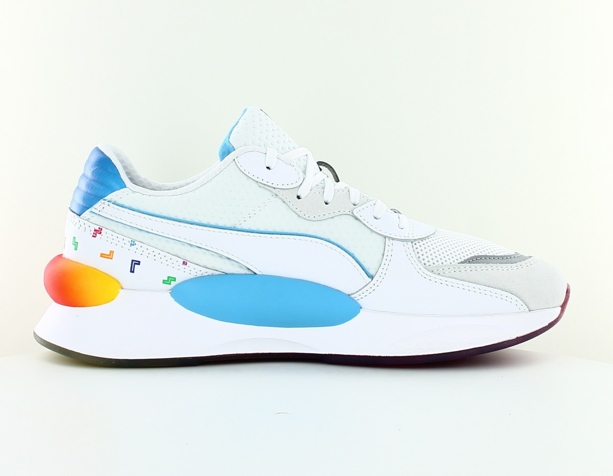 Puma RS 9.8 x tetris blanc blanc bleu multicolor