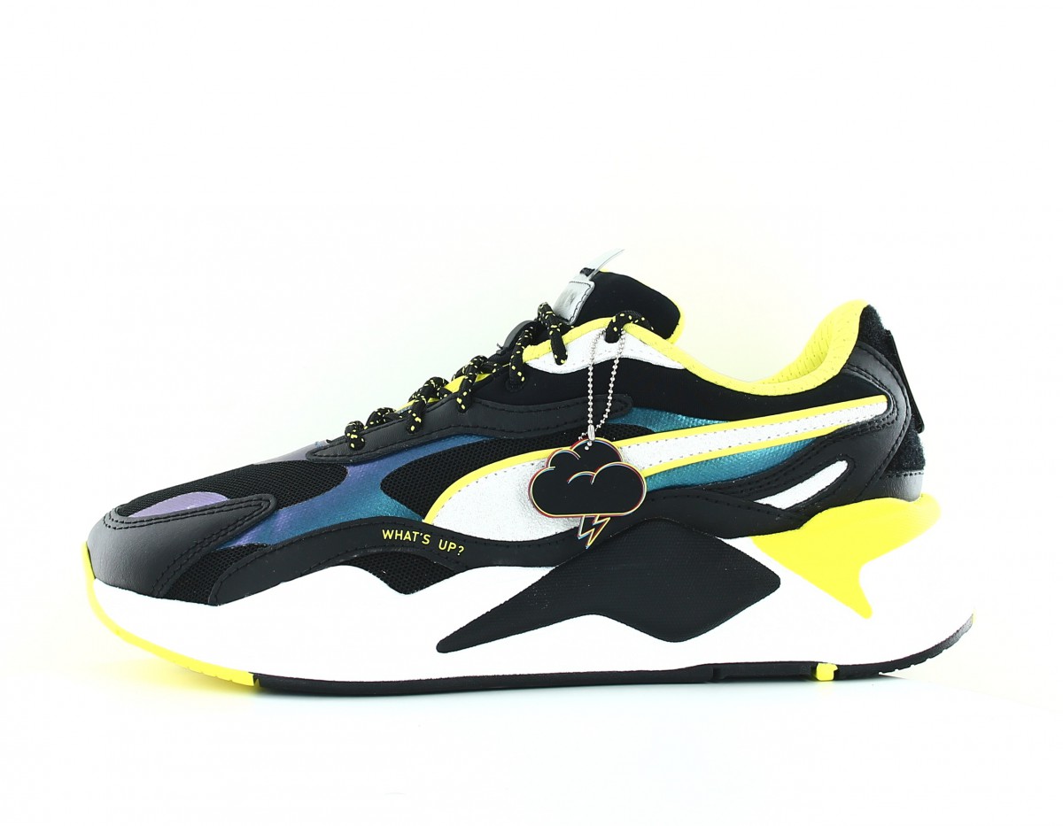 Puma Rsx 3 emoji noir gris jaune