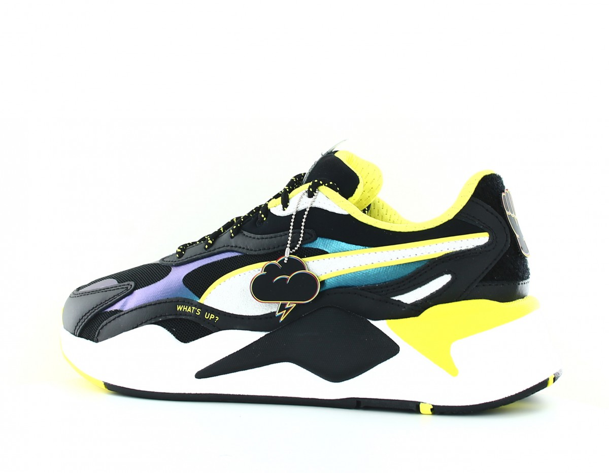 Puma Rsx 3 emoji noir gris jaune