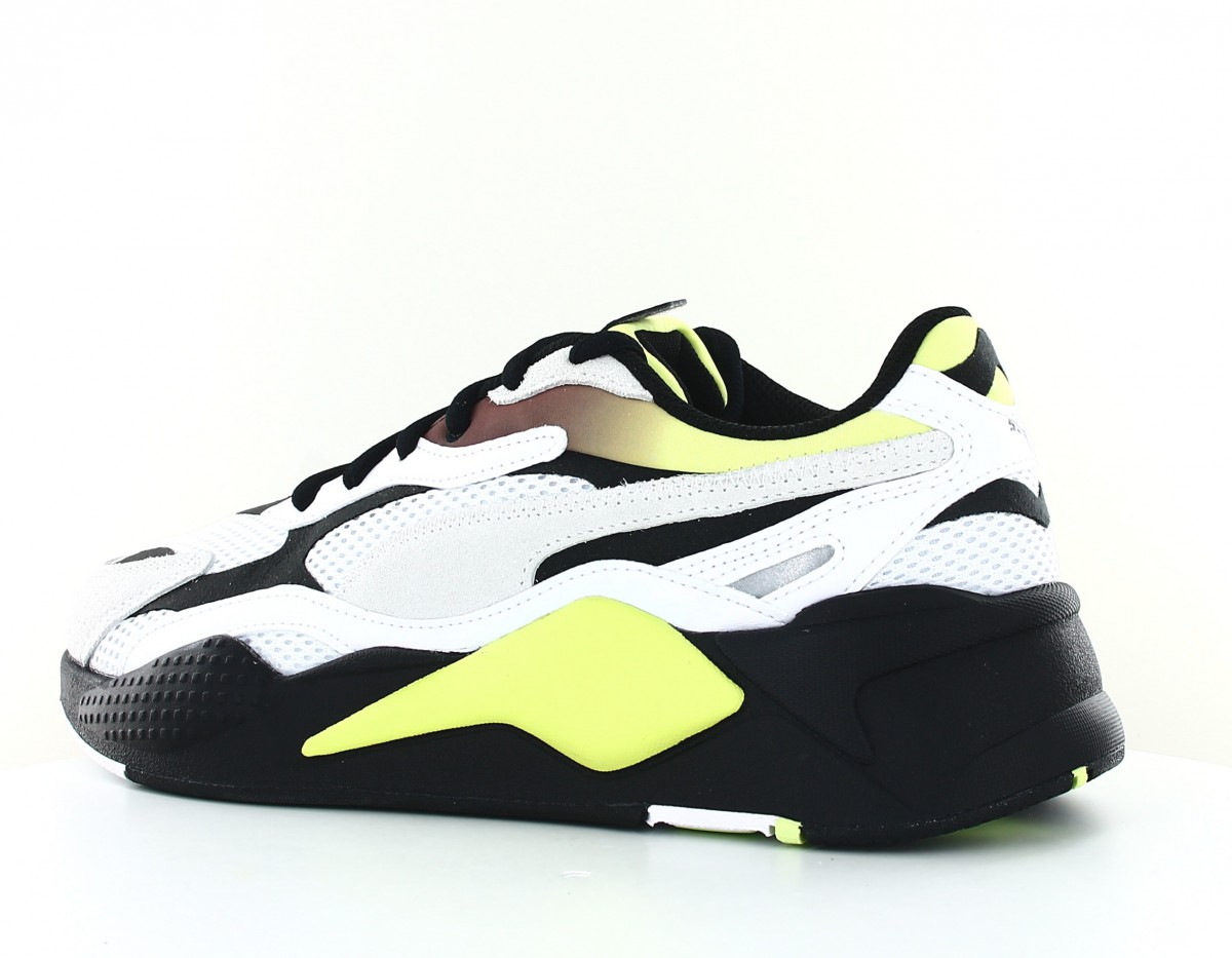 Puma Rsx 3 neo fade blanc noir vert