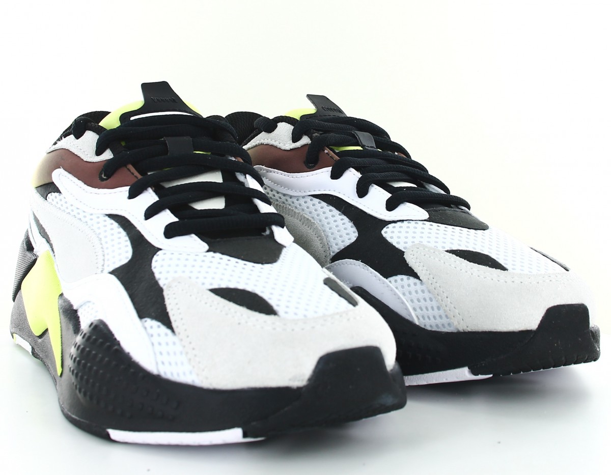 Puma Rsx 3 neo fade blanc noir vert