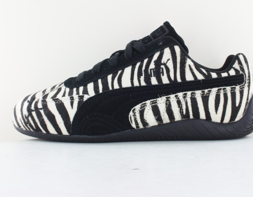 Puma Speedcat zebra blanc noir print