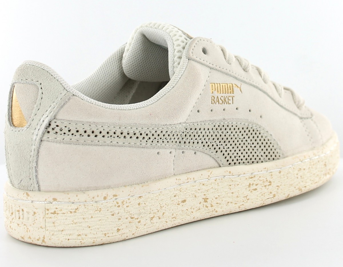 Puma Suede X Careaux Beige/Whisper White