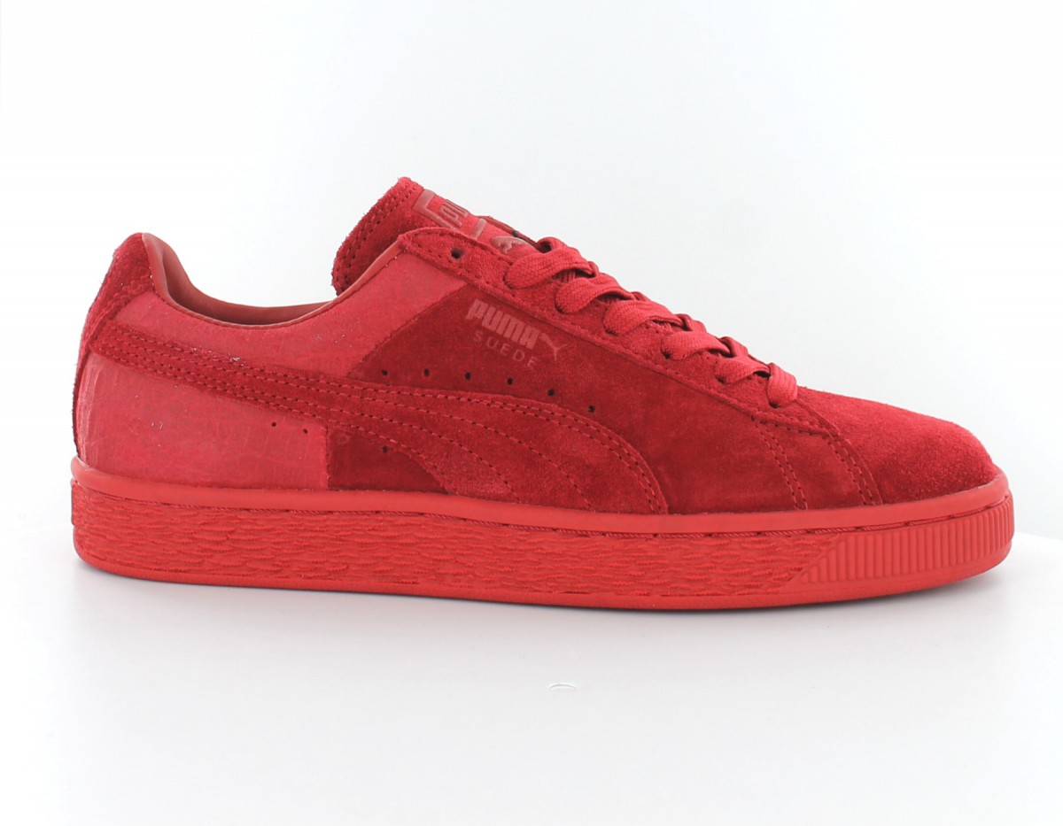 Puma Suede Casual Emboss Rouge