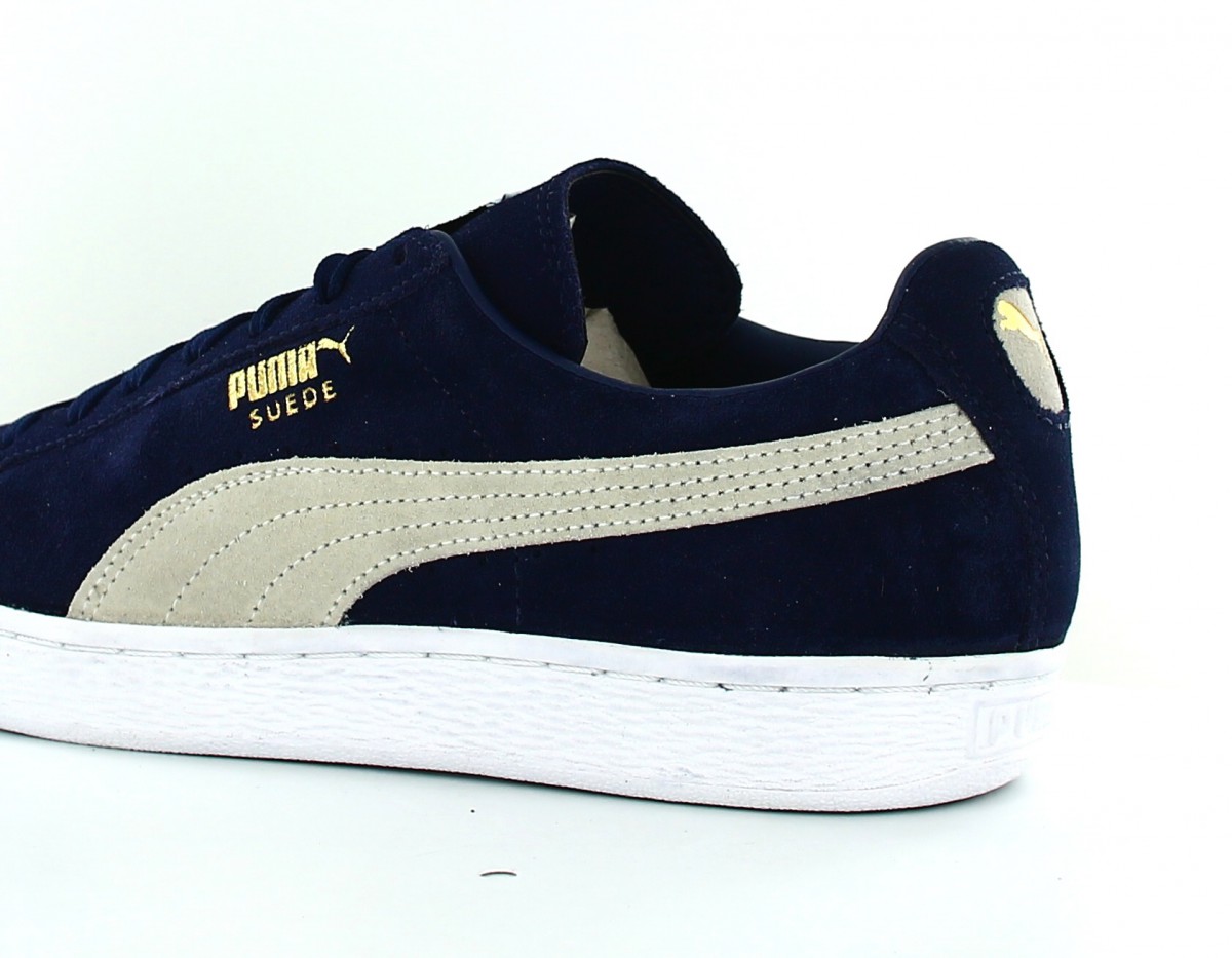 Puma Suede classic Bleu marine-blanc