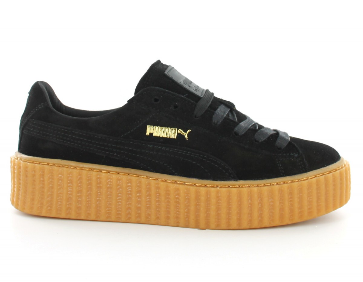 Puma suede creepers fenty Rihanna-NR Noir-Gomme