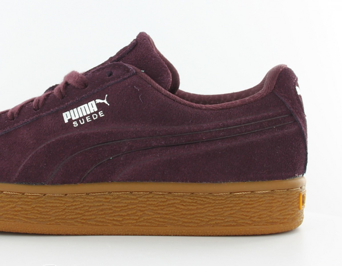 Puma Suede Cl Debossed Q4 Bordeaux/Gomme
