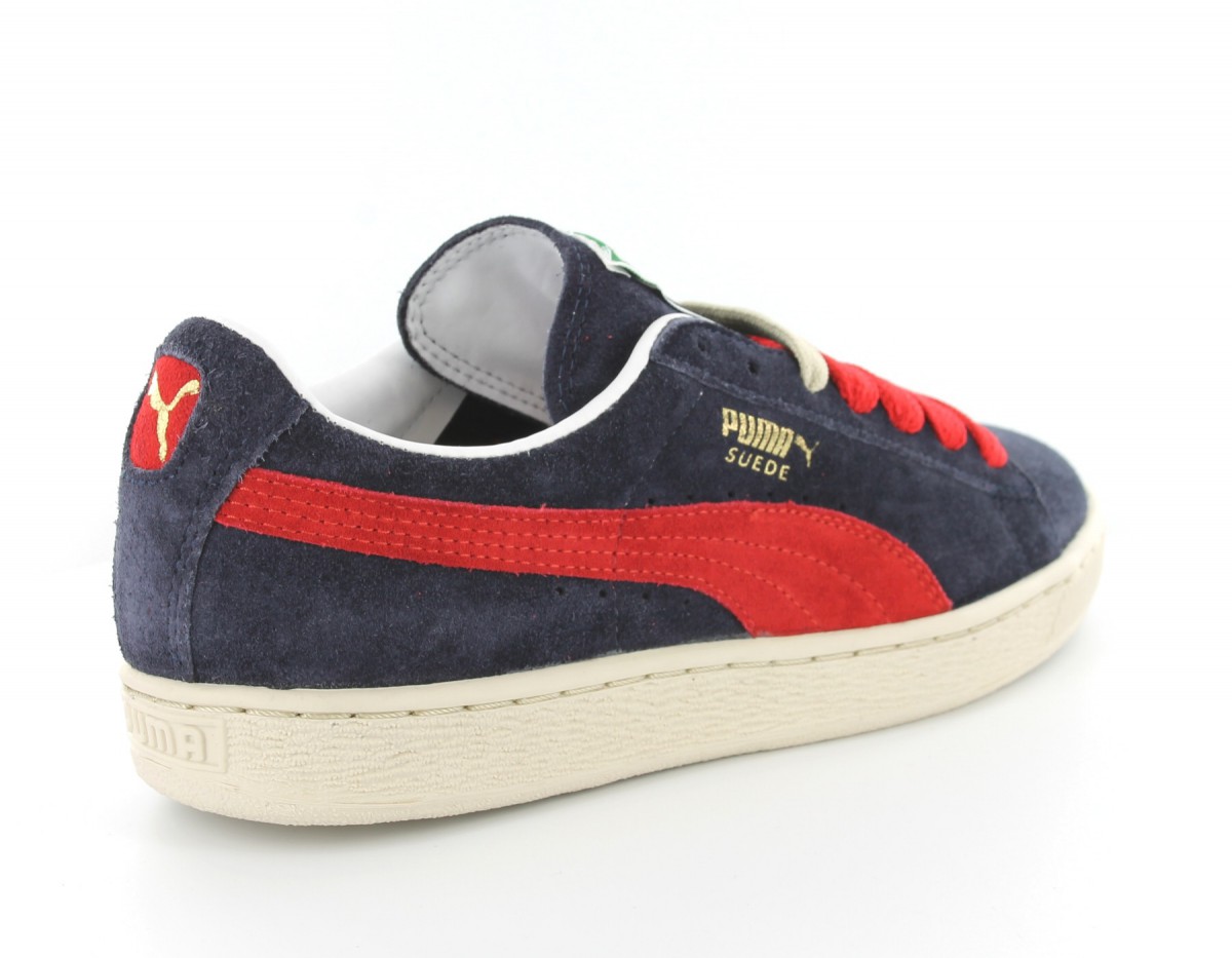 Puma Suede BLEU/MARINE/ROUGE
