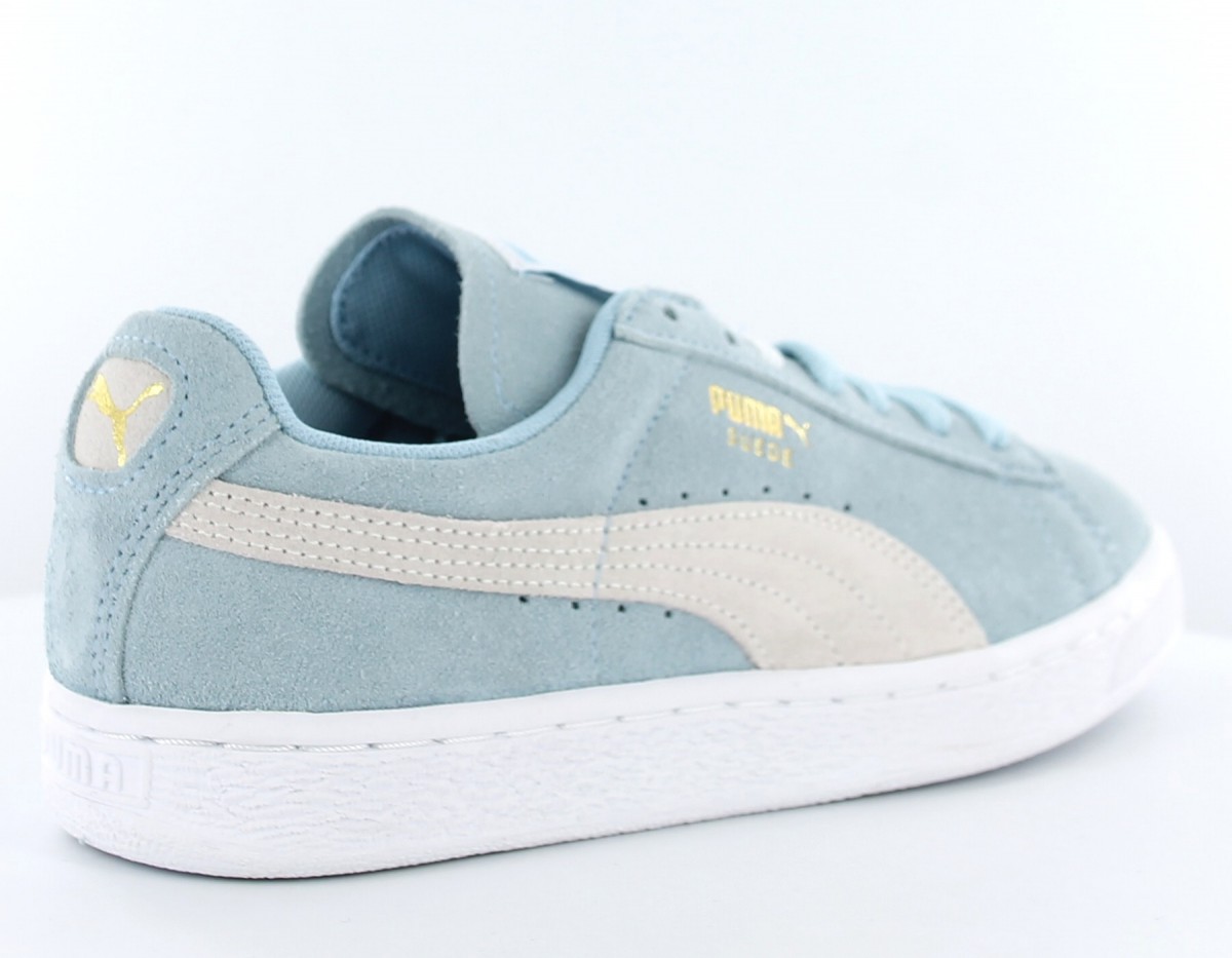 Puma suede classic bleu/ciel/blanc