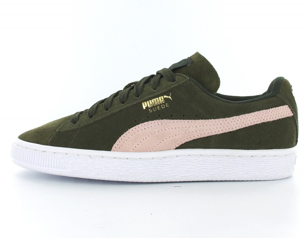puma suede rose femme