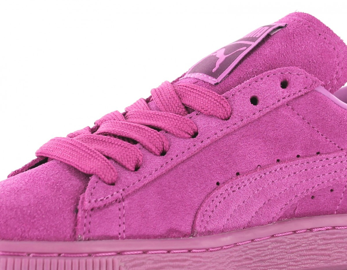Puma Suede mono iced femme MAUVE