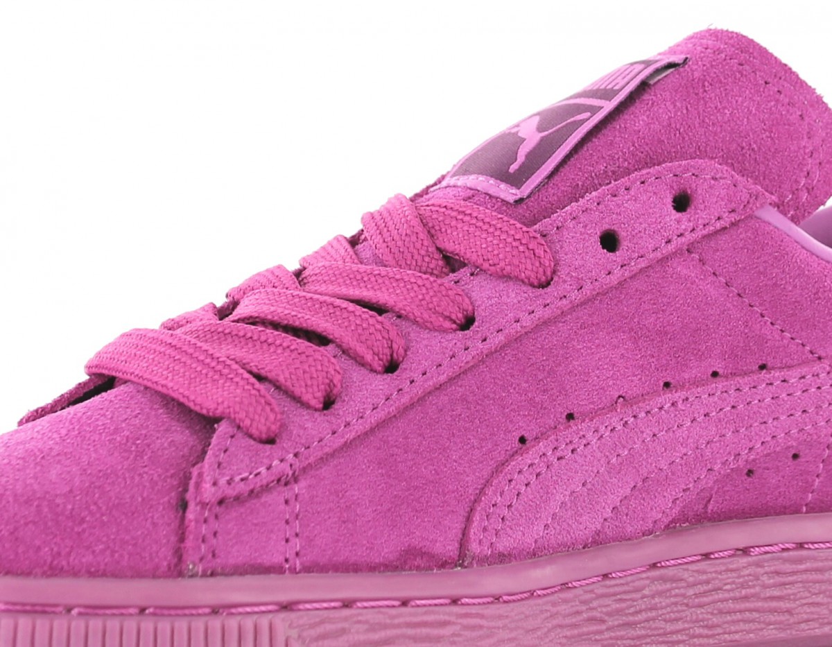 Puma Suede mono iced femme MAUVE