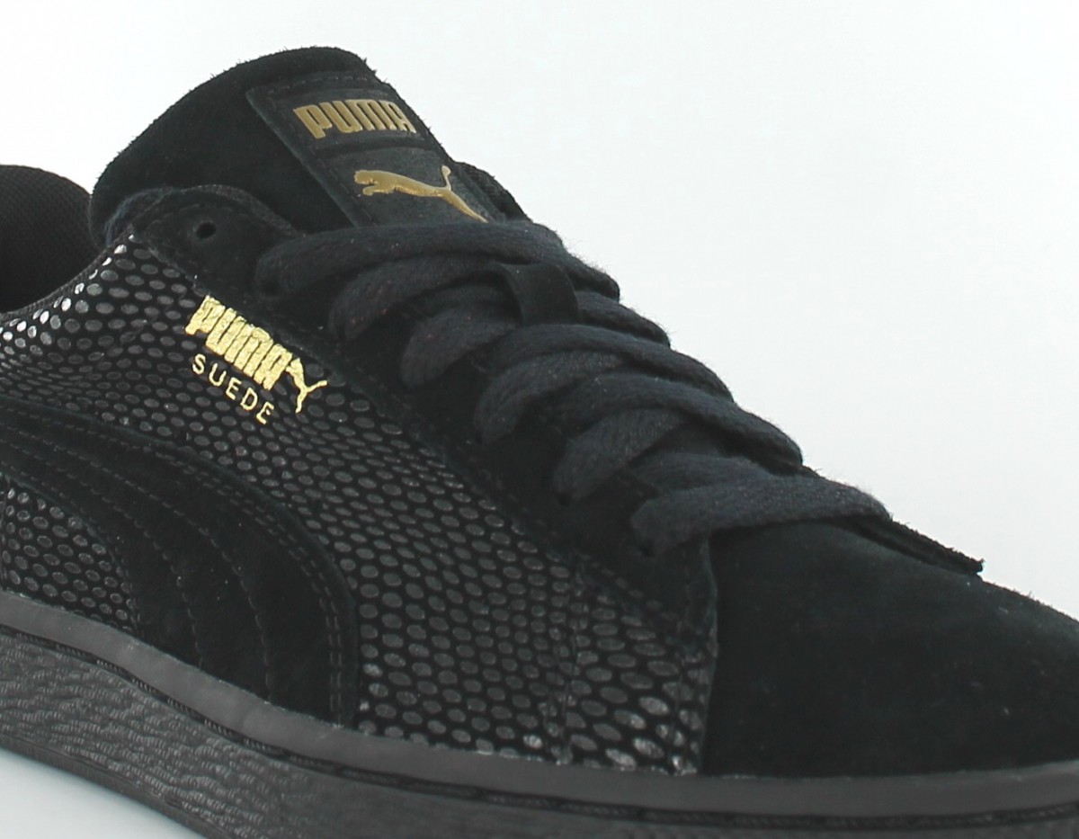 Puma Suede Gold Noir/Gold