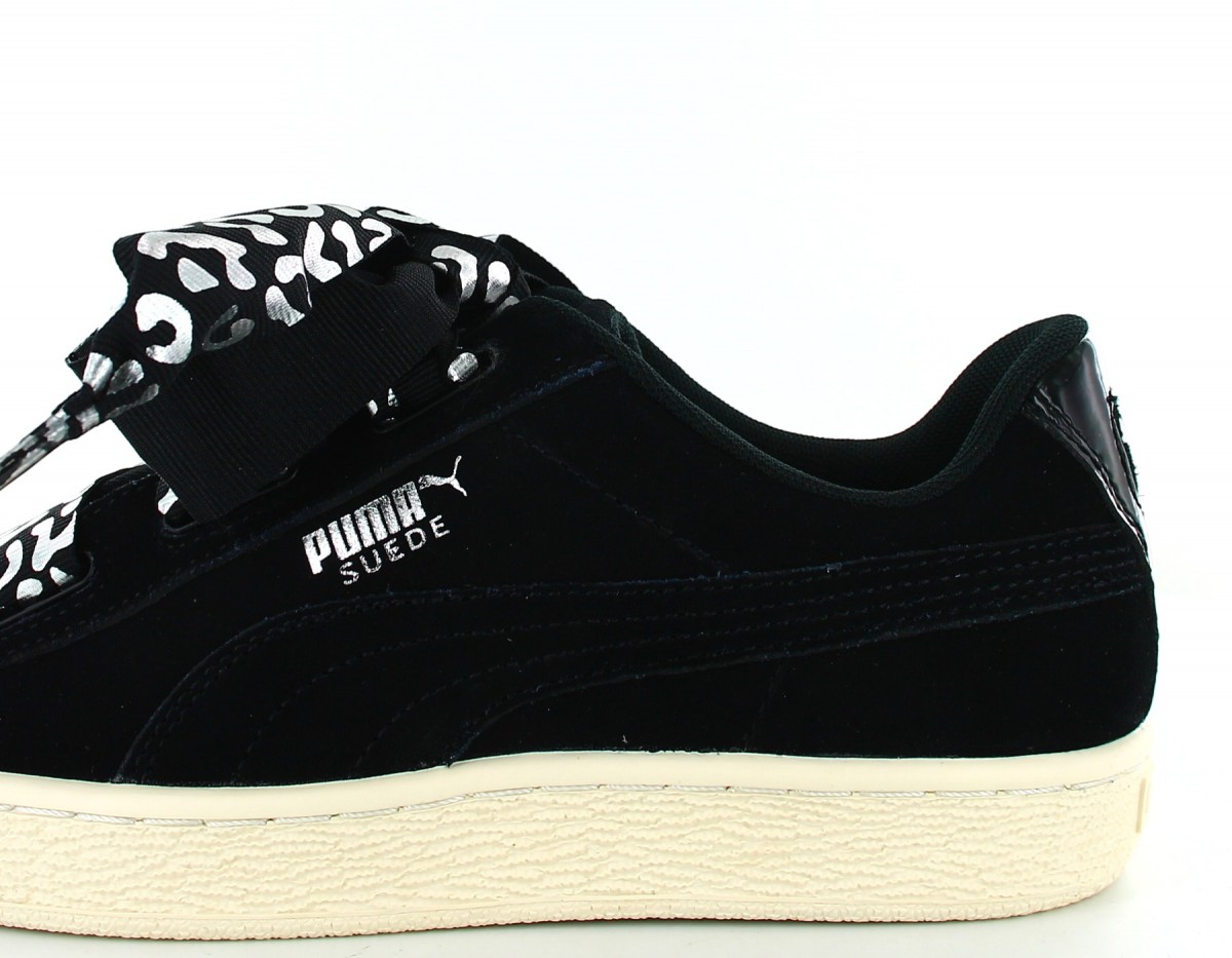 Puma Suede Hearth Athlux Jr Noir-leopard