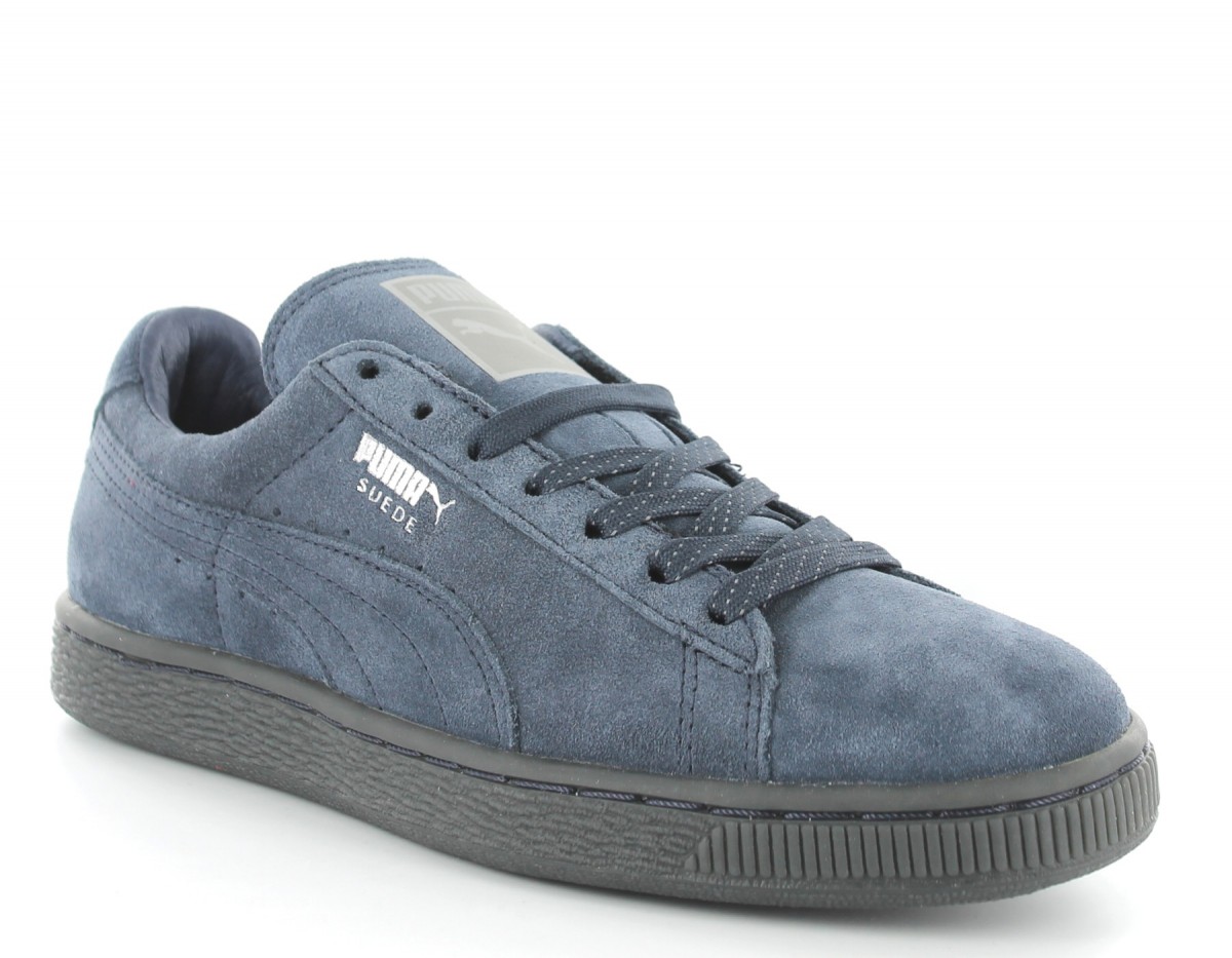 puma suede bleu marine femme