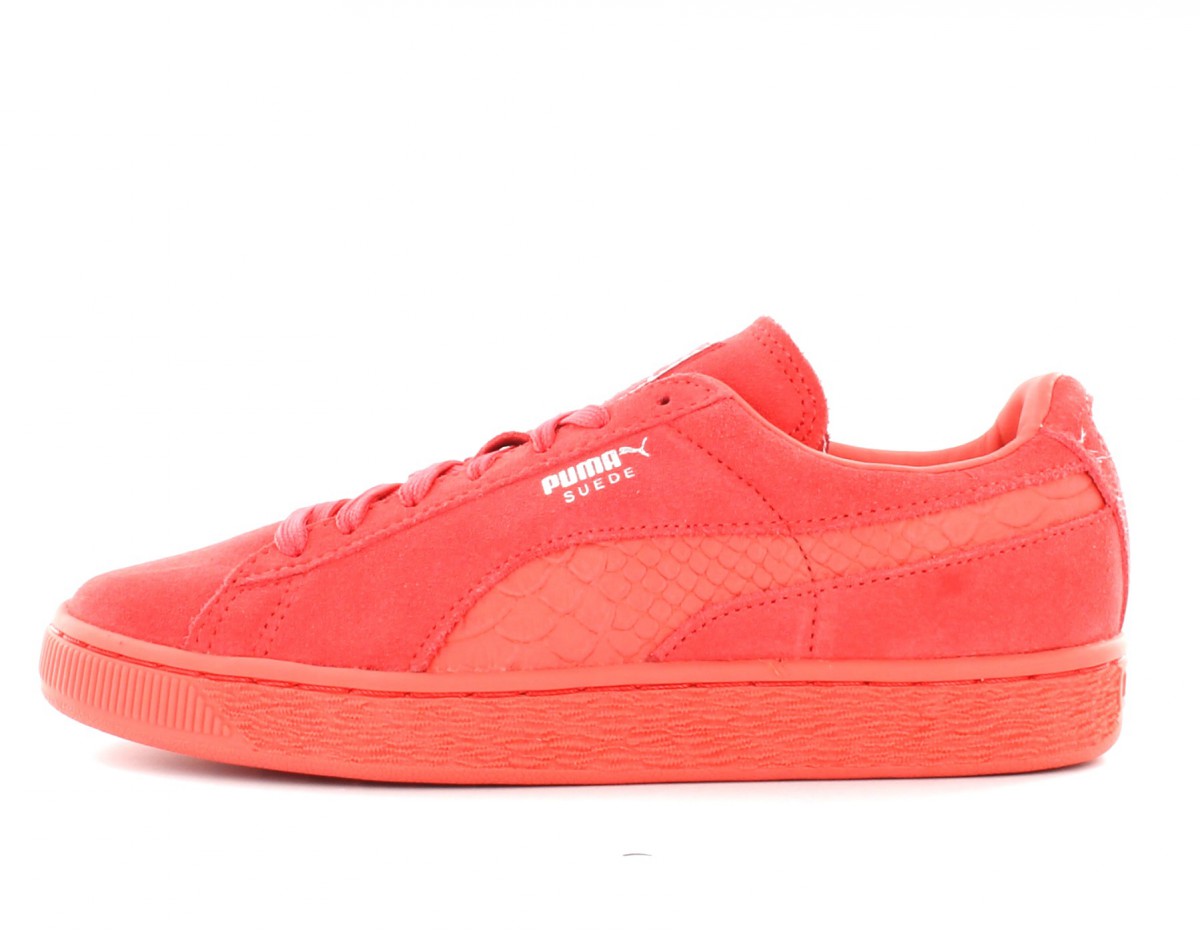 Puma Suede Mono Reptile Rose