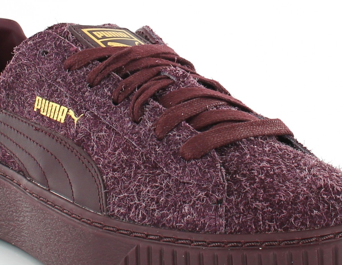 Puma Suede Platforme Element Bordeaux