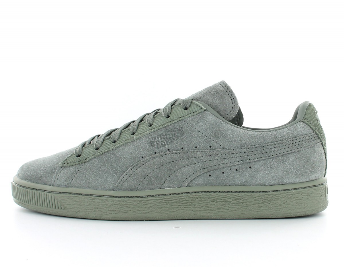 Puma Suede Tonal Kaki-Green Agave
