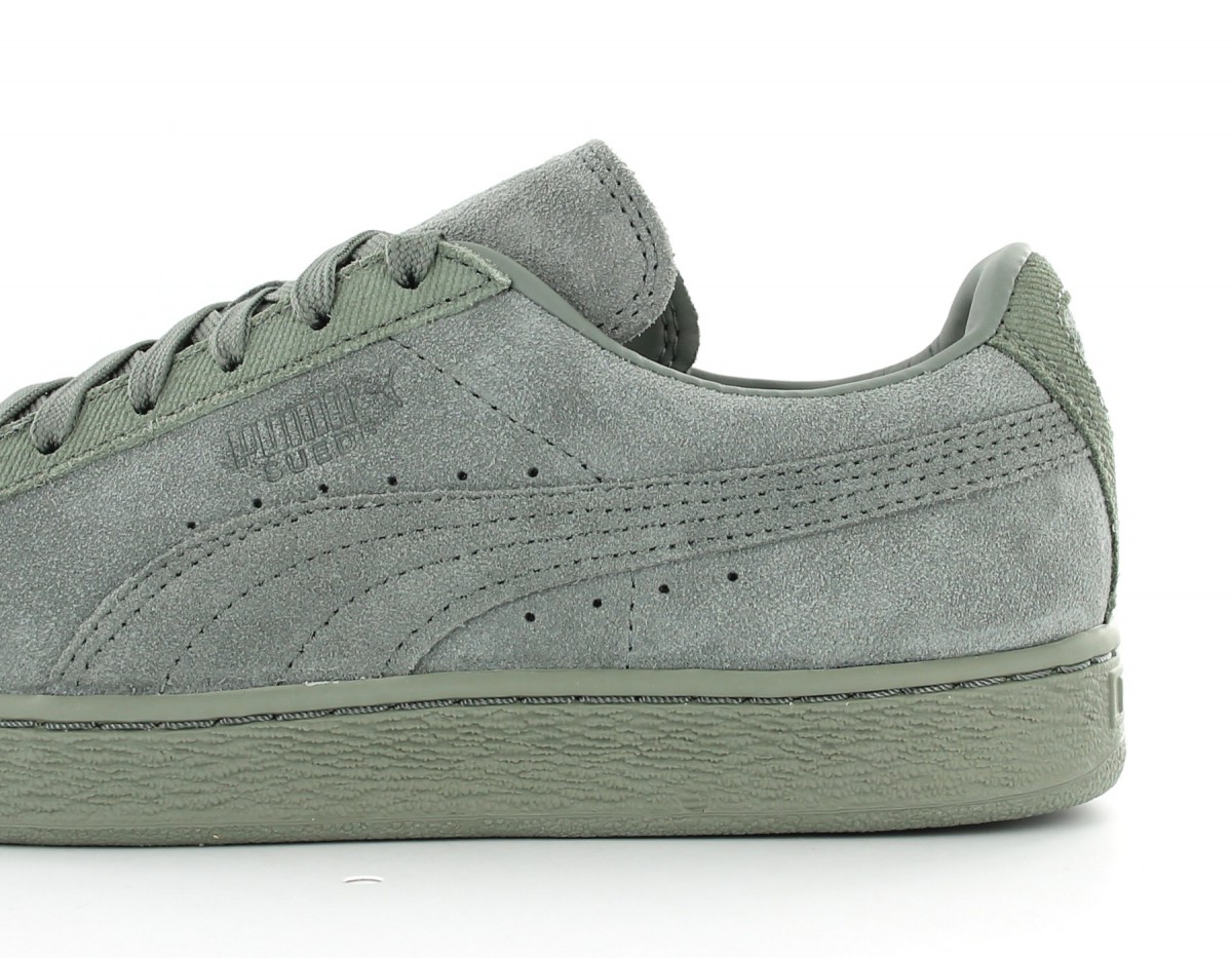 Puma Suede Tonal Kaki-Green Agave