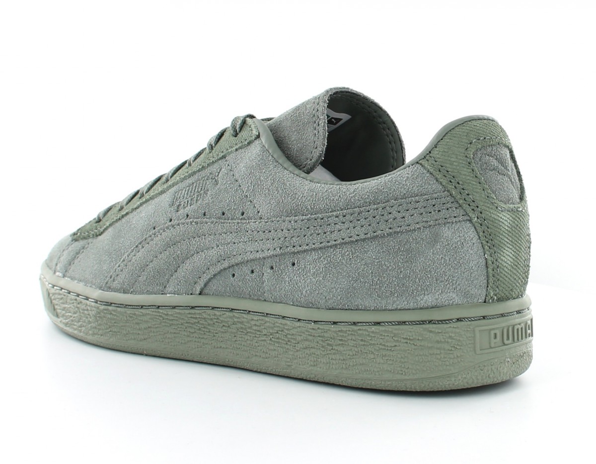 Puma Suede Tonal Kaki-Green Agave