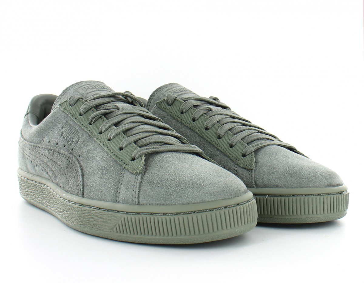 Puma Suede Tonal Kaki-Green Agave
